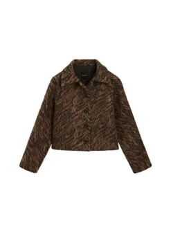 Massimo Dutti ANIMAL - Summer Jacket - Dark Brown -Massimo Dutti Shop 7bcc6ae032e445c09d6703a626c393d9