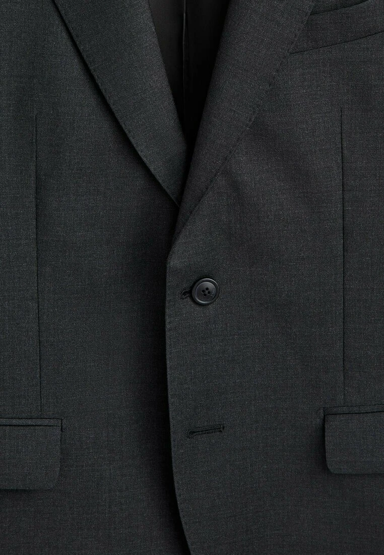 Massimo Dutti Blazer Jacket - Dark Grey 10 Massimo Dutti Blazer Jacket - Dark Grey - Image 8