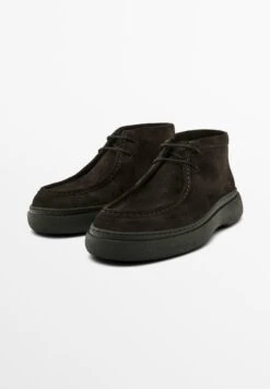 Massimo Dutti MOC TOE SPLIT - Lace-up Ankle Boots - Brown -Massimo Dutti Shop 7c30984a81ce4021a8da955fa82773b2 1