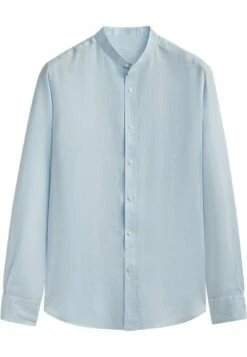 Massimo Dutti With Stand-Up Collar - Shirt - Light Blue -Massimo Dutti Shop 7c33f4f0dc754e679c1649d1ad7af5b1
