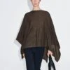 Massimo Dutti Cape - Mottled Dark Brown -Massimo Dutti Shop 7c5e93c2bcb44a0e96e2572a01af8c9c