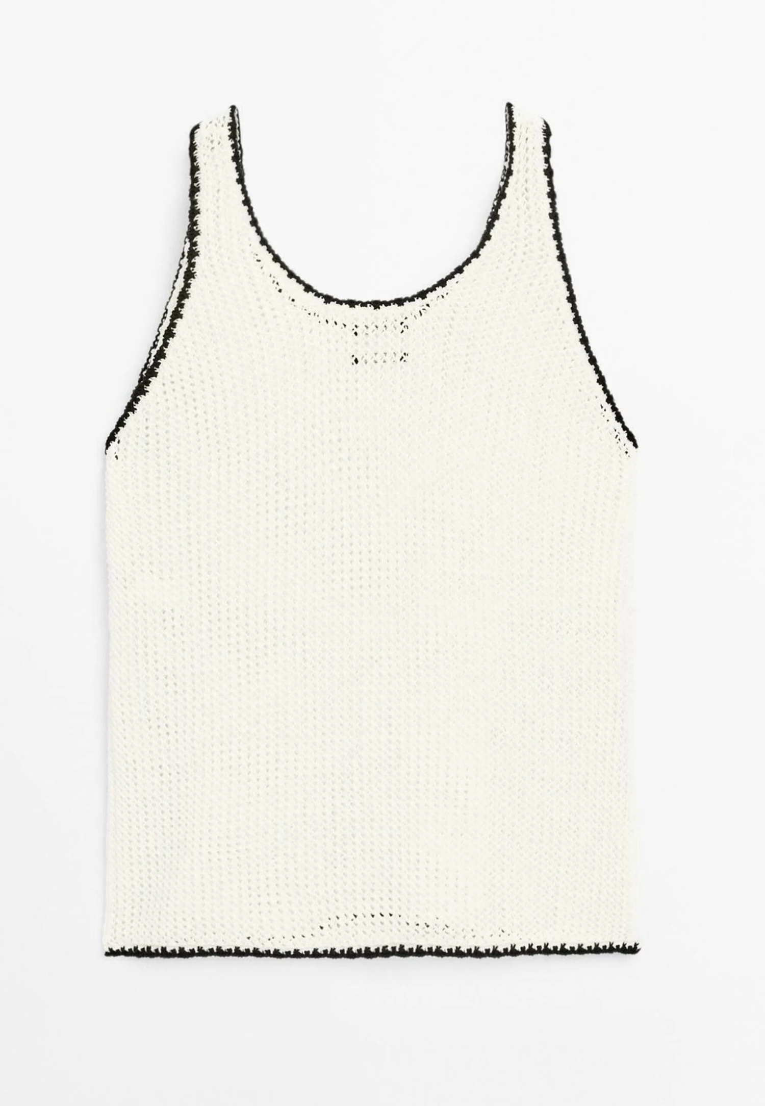 Massimo Dutti STRAPPY CROCHET - Top - WHITE 9 Massimo Dutti STRAPPY CROCHET - Top - WHITE - Image 7