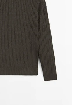 Massimo Dutti CABLE-KNIT CREW NECK - Jumper - Mottled Green 21 Massimo Dutti CABLE-KNIT CREW NECK - Jumper - Mottled Green -Massimo Dutti Shop 7c82fe01b6e64b69a9984ec26c265fe1