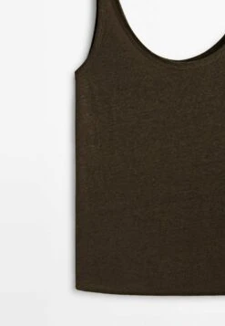 Massimo Dutti Strappy- Top - Mottled Brown -Massimo Dutti Shop 7cc56479022e4daead2cb86f3021b7f3