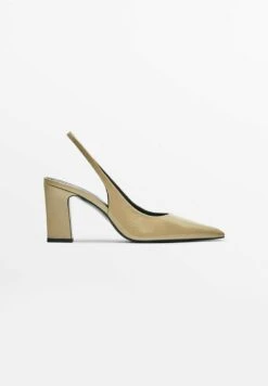 Massimo Dutti Heeled Slingback - Classic Heels -Massimo Dutti Shop 7cd3411113b04e10a74765c9ae0c8f89