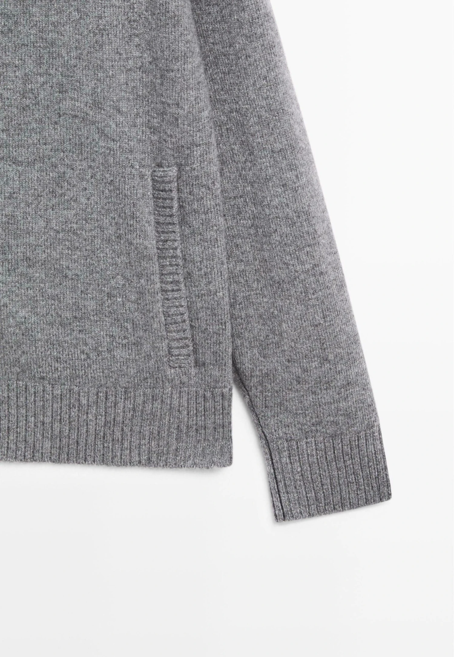 Massimo Dutti WITH ZIP DETAIL - Cardigan - Dark Grey 8 Massimo Dutti WITH ZIP DETAIL - Cardigan - Dark Grey - Image 6