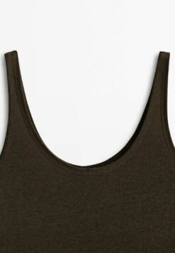 Massimo Dutti Strappy- Top - Mottled Brown -Massimo Dutti Shop 7d2466d455614ec3b32aa1486108a7db