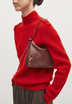 Massimo Dutti SMALL NAPPA FINISH - Handbag - Brown -Massimo Dutti Shop 7d4bd98df8b14ee688e8fa4cb1a72dd4