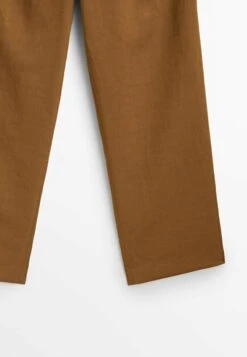 Massimo Dutti Straight With Double Dart Detail - Trousers - Camel -Massimo Dutti Shop 7d8f711924a74b969b5b5e8d76c4b43c