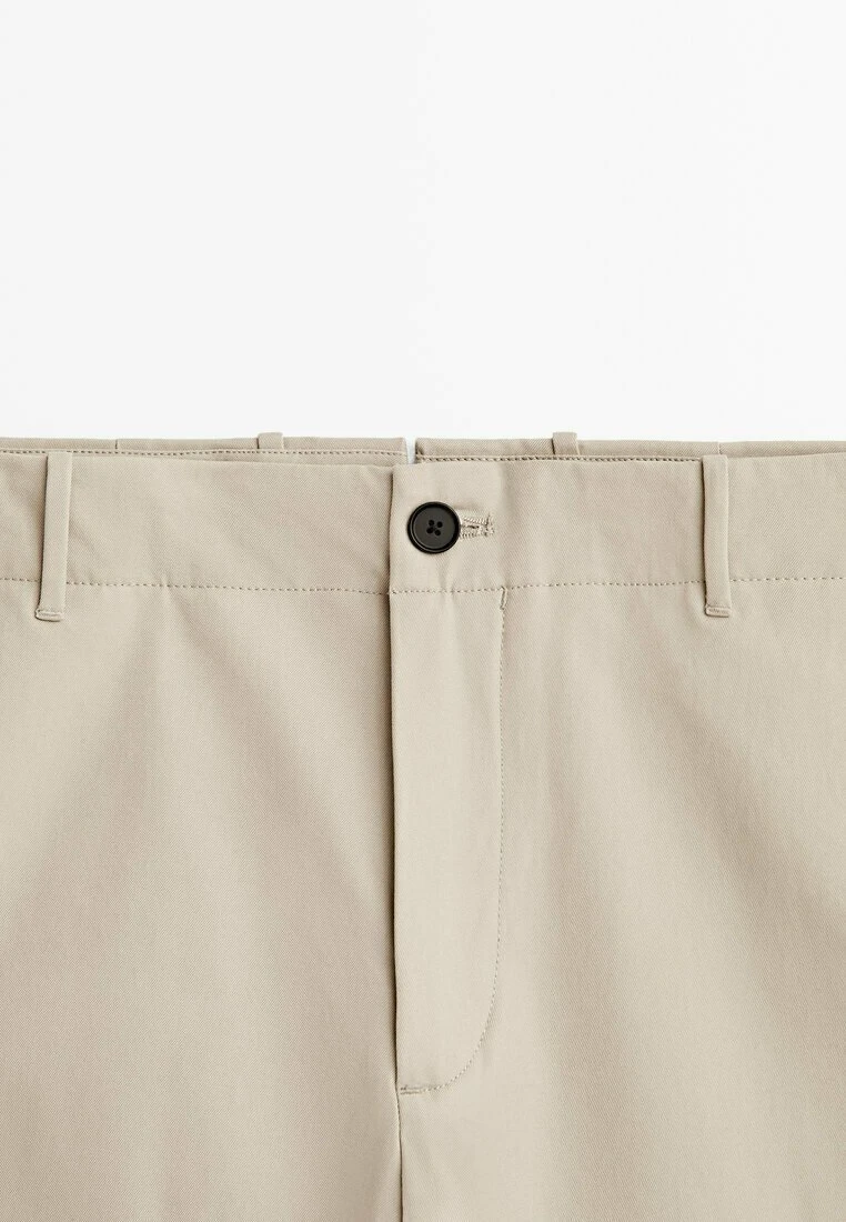 Massimo Dutti Studio - Straight-Fit- Chinos - Sand 10 Massimo Dutti Studio - Straight-Fit- Chinos - Sand - Image 8