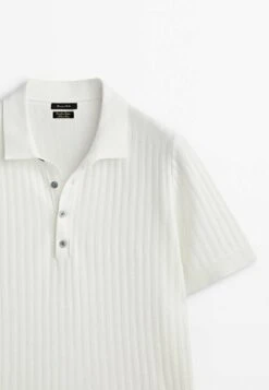 Massimo Dutti Vertical Textured - Polo Shirt - Beige 18 Massimo Dutti Vertical Textured - Polo Shirt - Beige -Massimo Dutti Shop 7e1732b524b5442984dae85dba7e9e7a