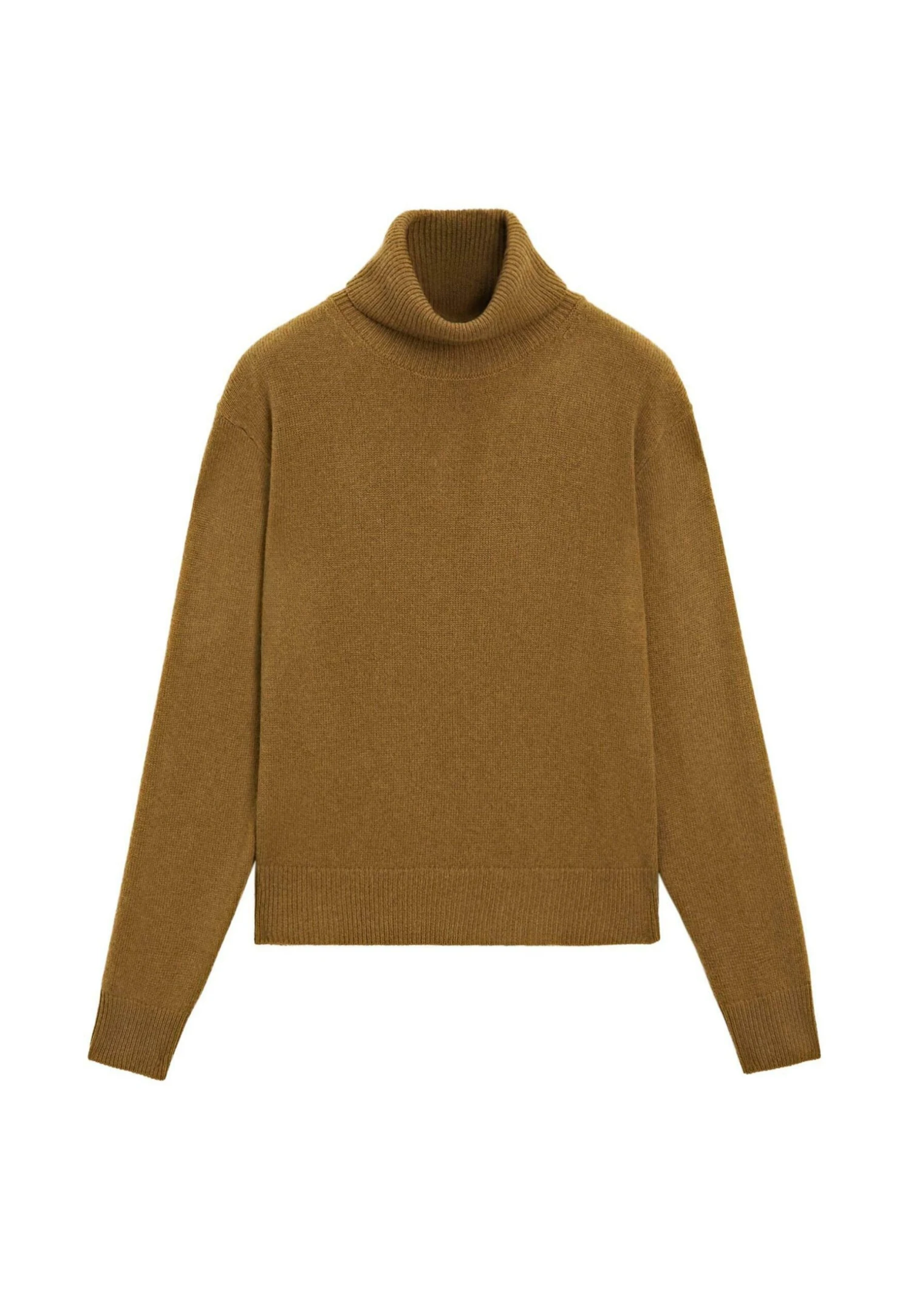 Massimo Dutti HIGH NECK SWEATER - Jumper - Green 6 Massimo Dutti HIGH NECK SWEATER - Jumper - Green - Image 4