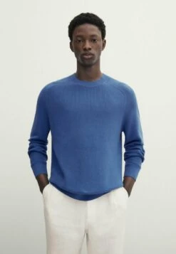 Massimo Dutti Jumper - Neon Blue