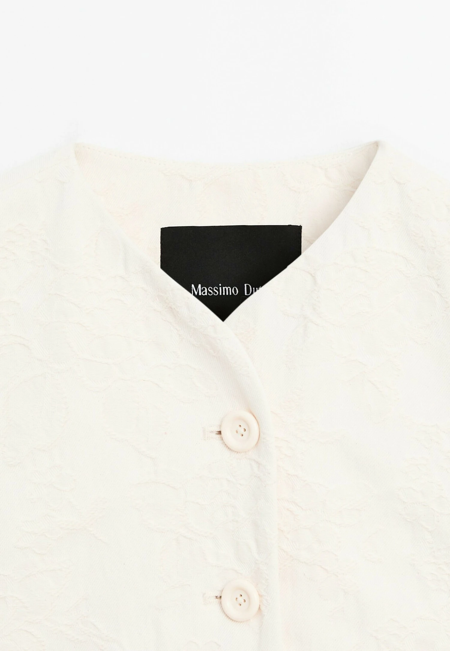 Massimo Dutti FLORAL FABRIC - Summer Jacket - Beige 11 Massimo Dutti FLORAL FABRIC - Summer Jacket - Beige - Image 9