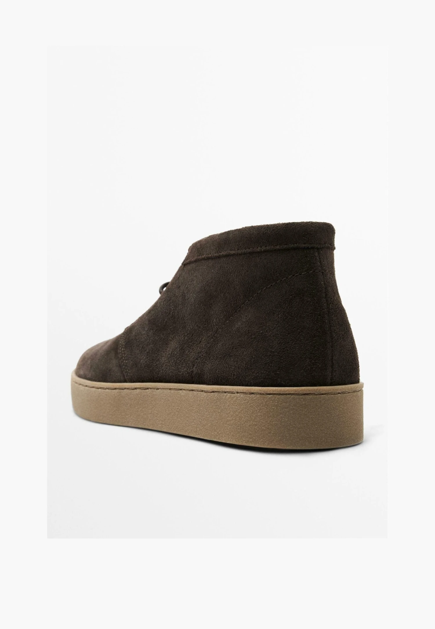 Massimo Dutti SOFT SPLIT - Lace-up Ankle Boots - Dark Brown 6 Massimo Dutti SOFT SPLIT - Lace-up Ankle Boots - Dark Brown - Image 4