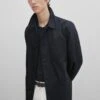 Massimo Dutti Studio - Micro - Light Jacket - Dark Blue -Massimo Dutti Shop 7f42b9ef44814fa5a73c603481033207