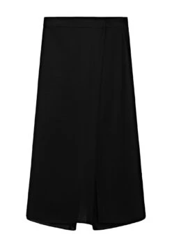 Massimo Dutti LONG FLOWING - Maxi Skirt - Black -Massimo Dutti Shop 7f8a3f2cb0f94cdc92d88b03580d38aa