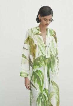 Massimo Dutti OversizeWith A Palm Tree - Tunic -Massimo Dutti Shop 7fdcd86183b44736aa0811a820534989