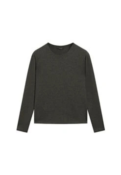 Massimo Dutti LONG SLEEVE WITH SEAM DETAIL - Long Sleeved Top - Grey -Massimo Dutti Shop 80292bbb89664354ade46fe0f9dc6ba0 1