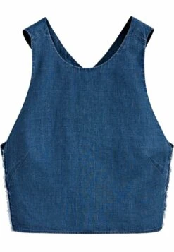Massimo Dutti With Crossover Back - Top - Blue -Massimo Dutti Shop 80364ecca4b045db939a969fc8b9fa67