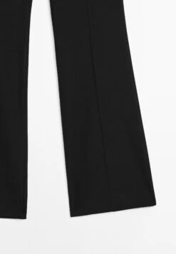 Massimo Dutti FLARE FIT WITH POCKET - Trousers - Black -Massimo Dutti Shop 805eda25d65e4b91aa843e2e8ddbd875
