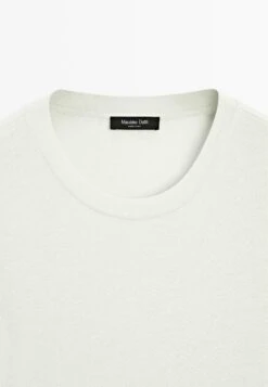 Massimo Dutti LIGHTWEIGHT SHORT SLEEVE - Basic T-shirt - Light Blue -Massimo Dutti Shop 80b08cce2343467d91dc5a9c52a634c5