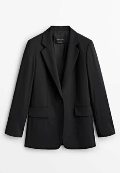 Massimo Dutti Cool- Blazer - Black -Massimo Dutti Shop 80bb5a134b8742d2ab38a1478f522abc