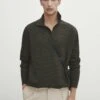 Massimo Dutti Textured - Jumper - Dark Grey 2 Massimo Dutti Textured - Jumper - Dark Grey -Massimo Dutti Shop 80c1b9d42f9f4bc6b90e86a5b9b0a21d