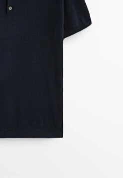 Massimo Dutti Kurzärmeliger - Polo Shirt - Dark Blue -Massimo Dutti Shop 80cb7dee9713435882d06593aca87413