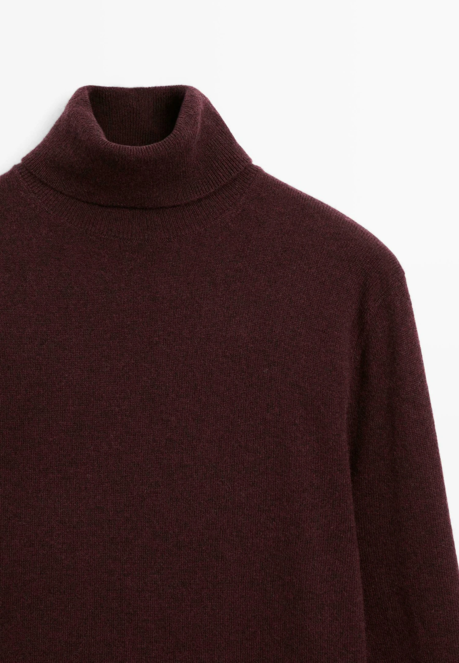 Massimo Dutti HIGH NECK - Jumper - Bordeaux 12 Massimo Dutti HIGH NECK - Jumper - Bordeaux - Image 10