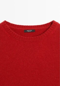 Massimo Dutti CREW NECK - Basic T-shirt - Red -Massimo Dutti Shop 80ef0de1bb0743a68ee45fe033827ebb
