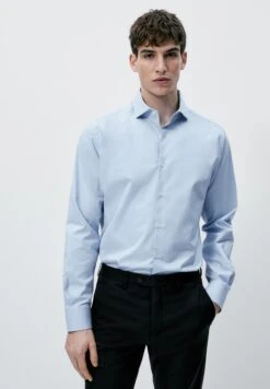 Massimo Dutti Slim Fit - Formal Shirt - Light Blue
