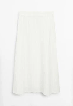 Massimo Dutti GODET MIDI WITH SEAM DETAILS - A-line Skirt - White 18 Massimo Dutti GODET MIDI WITH SEAM DETAILS - A-line Skirt - White -Massimo Dutti Shop 815aa18ddeda4a4087043d795a7533db