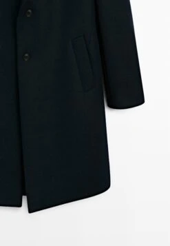 Massimo Dutti LONG WITH LAPEL COLLAR - Classic Coat - Dark Blue 19 Massimo Dutti LONG WITH LAPEL COLLAR - Classic Coat - Dark Blue -Massimo Dutti Shop 815fa06eeea649579a67690d4aa8e9d3