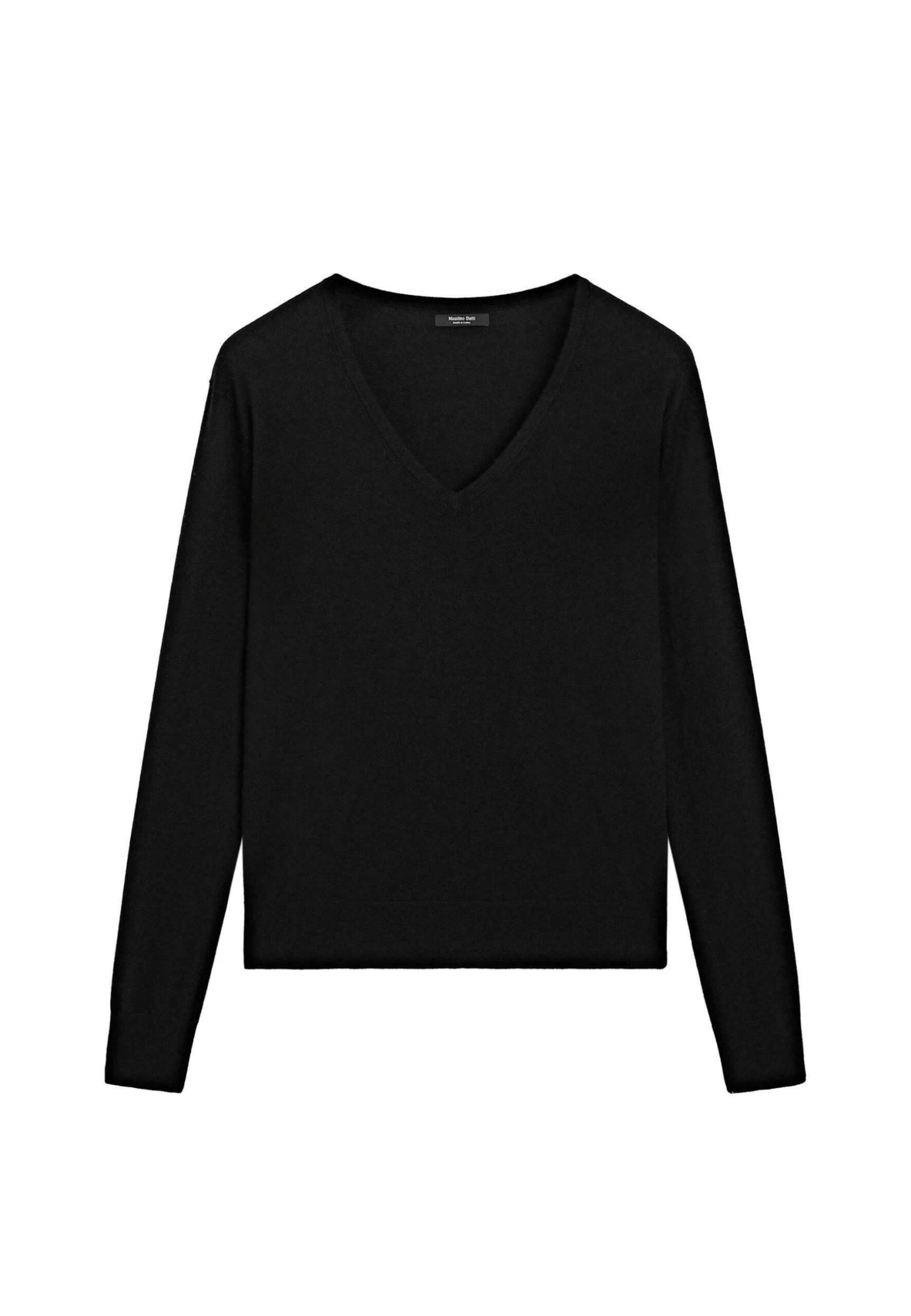 Massimo Dutti LONG SLEEVES WITH V-NECK - Jumper - Sand 18 Massimo Dutti LONG SLEEVES WITH V-NECK - Jumper - Sand - Image 16