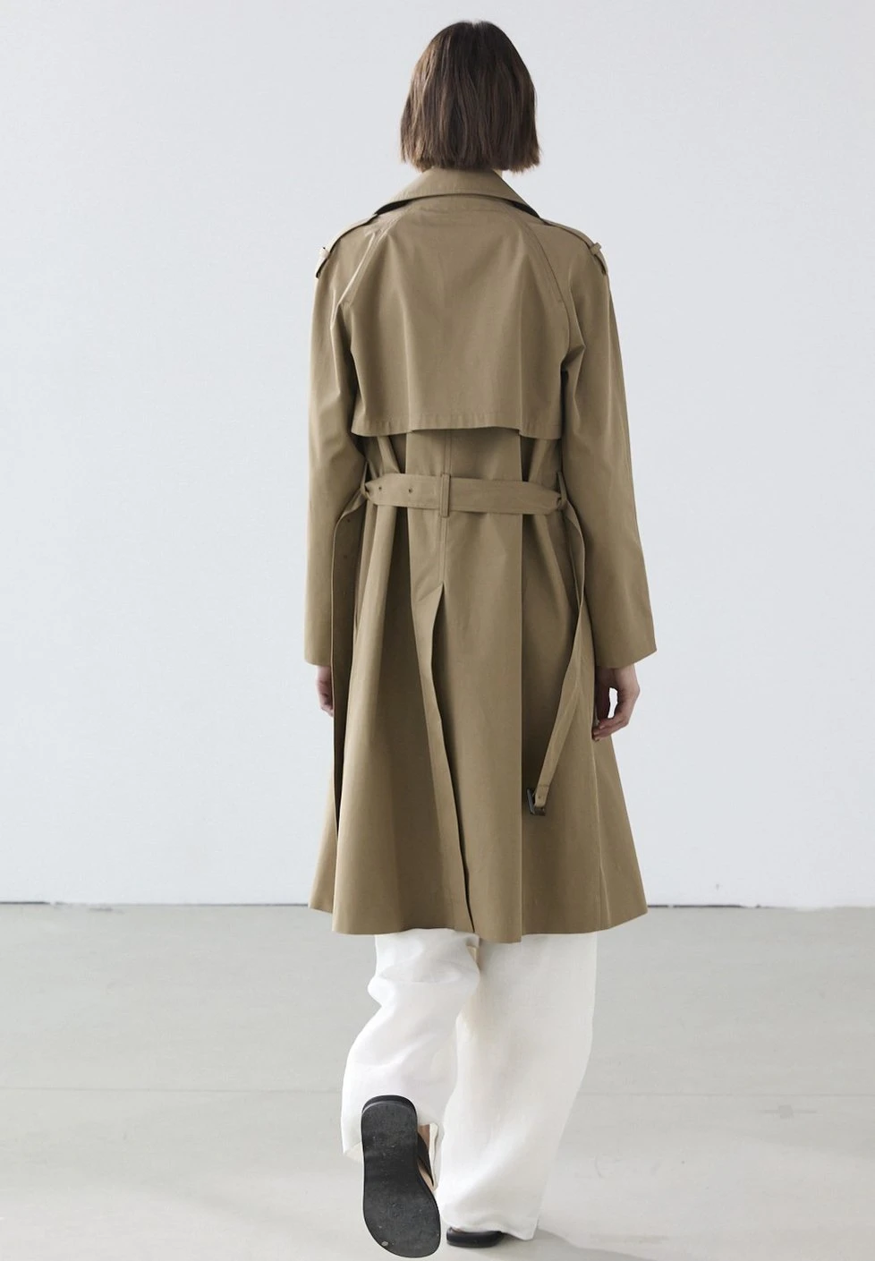 Massimo Dutti WATER-REPELLENT - Trenchcoat - Mottled Brown 5 Massimo Dutti WATER-REPELLENT - Trenchcoat - Mottled Brown - Image 3