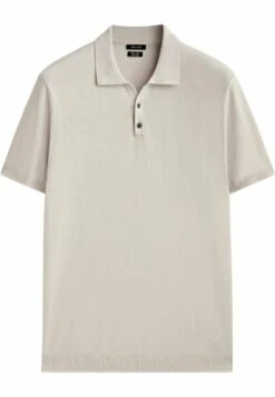 Massimo Dutti With V-Neck And Buttons - Polo Shirt - Beige -Massimo Dutti Shop 81f373f5c9a44e16b2dad14f5d917388
