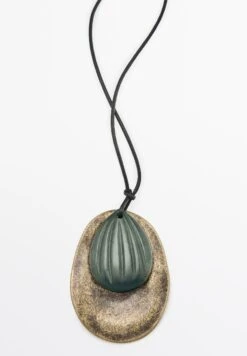 Massimo Dutti ALMOND - Necklace - Gold-coloured -Massimo Dutti Shop 8204e01f5a294ff7a0614f1ada75911b