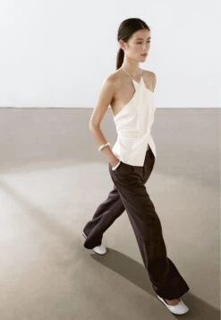 Massimo Dutti RELAXED FIT - Trousers - Purple -Massimo Dutti Shop 82131587fc4048668de7f3e54bc3b31d