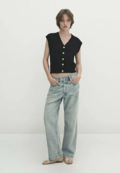 Massimo Dutti With Golden Buttons - Cardigan