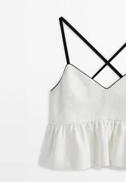 Massimo Dutti Studio - Peplum - Top -Massimo Dutti Shop 821eebaea9174edb99d95b7e026351f7