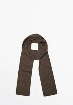 Massimo Dutti FINE - Scarf - Brown -Massimo Dutti Shop 8223dd427f95437bafe41cd867d0e6f1