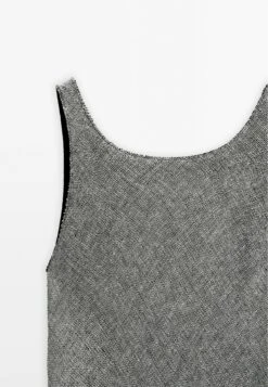 Massimo Dutti FLUID SLEEVELESS - Day Dress - Grey -Massimo Dutti Shop 82d91c7d93184483990b430751ff7175