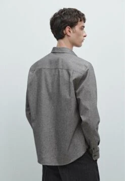 Massimo Dutti REGULAR FIT OXFORD - Shirt - Grey -Massimo Dutti Shop 8311702afb53483e83f1f46c02b7b17b