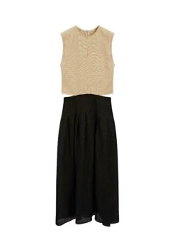 Massimo Dutti CONTRAST LONG WITH SIDE SLITS - Maxi Dress - Black 15 Massimo Dutti CONTRAST LONG WITH SIDE SLITS - Maxi Dress - Black -Massimo Dutti Shop 83e4aaf45e3a4a0e8dd801b93de22377