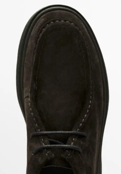 Massimo Dutti MOC TOE SPLIT - Lace-up Ankle Boots - Dark Brown -Massimo Dutti Shop 842d8634160f4611a3b9b791ace644bd