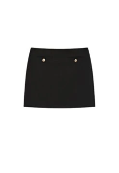 Massimo Dutti BUTTON-UP MINI - Mini Skirt - Black 16 Massimo Dutti BUTTON-UP MINI - Mini Skirt - Black -Massimo Dutti Shop 8445b83bdd1f41bb93b4afda8e26d19d