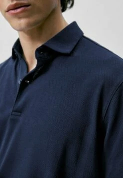 Massimo Dutti Polo Shirt - Blue -Massimo Dutti Shop 84b8b92af1204a0da90af5cc7f3715e8