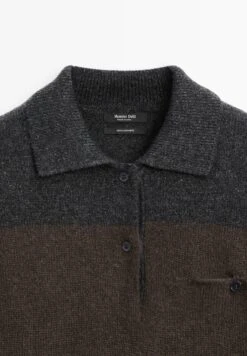 Massimo Dutti SWEATER WITH POCKET DETAIL - Jumper - Dark Grey -Massimo Dutti Shop 84cddf6baec948ddb06c33c5accda9c0