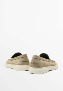 Massimo Dutti Slip-ons - Stone -Massimo Dutti Shop 85304968a3c54a26be9a32e6a7076c07